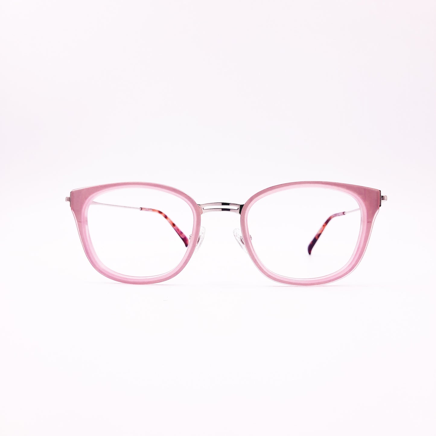 Pink metal glasses