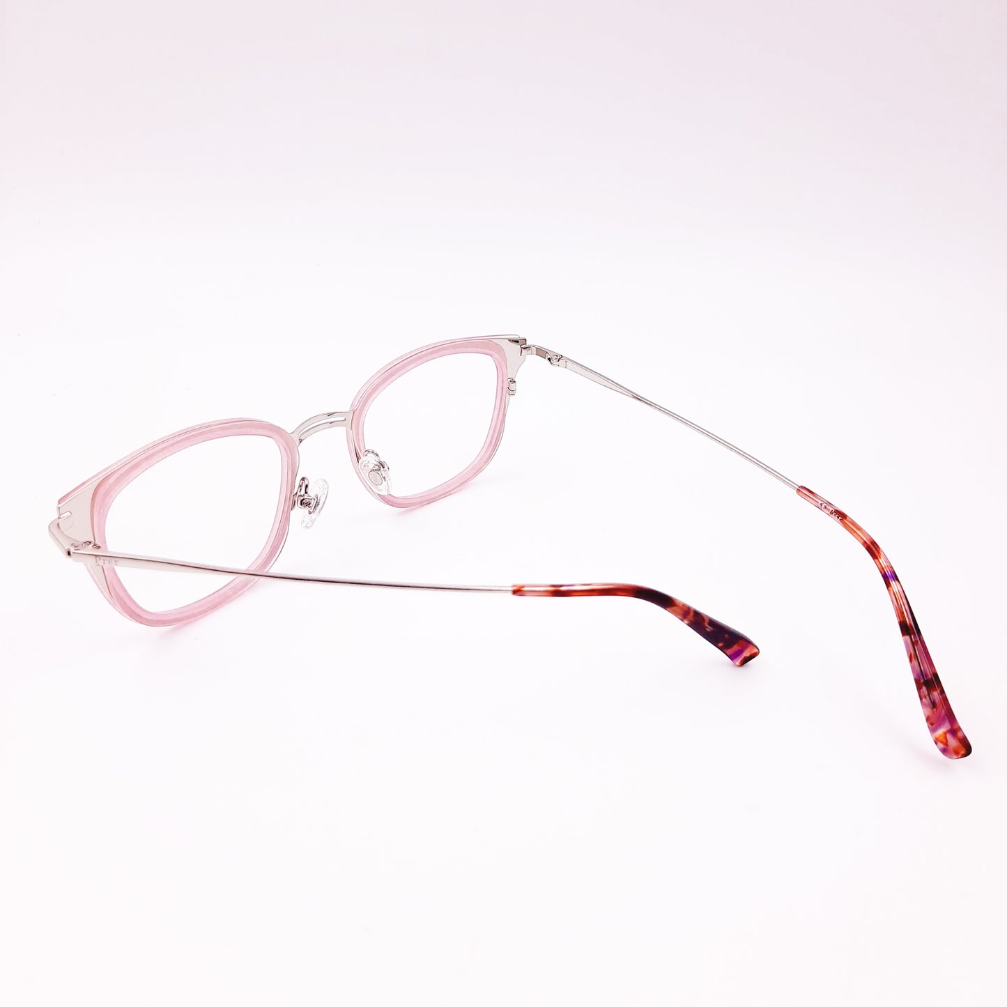Pink metal glasses