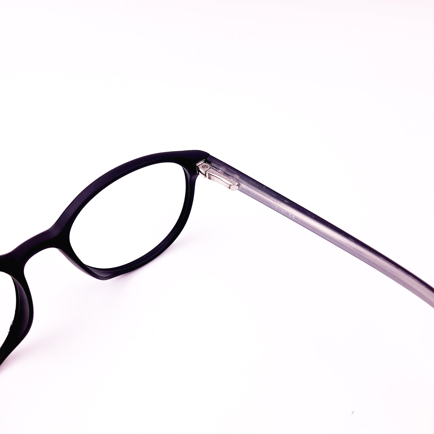 Cat eye black kids glasses