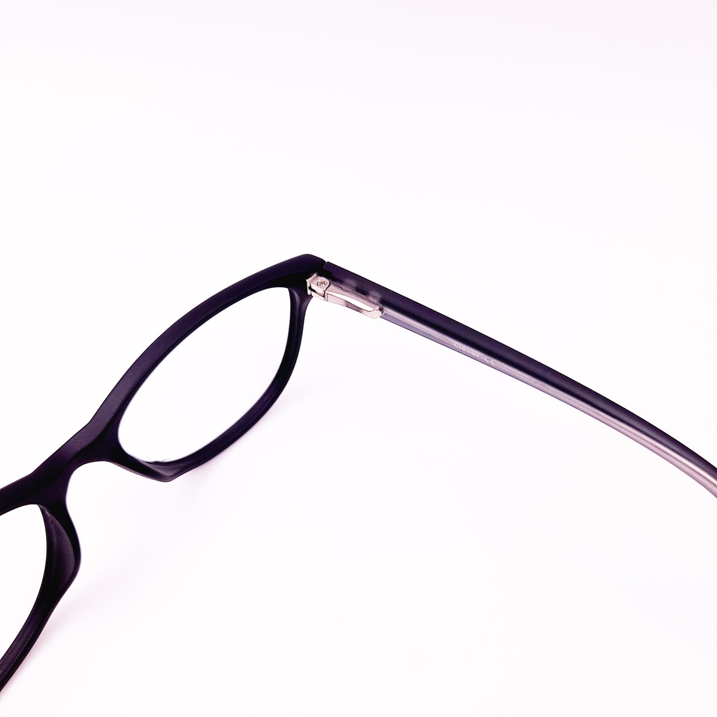 Cat eye black kids glasses