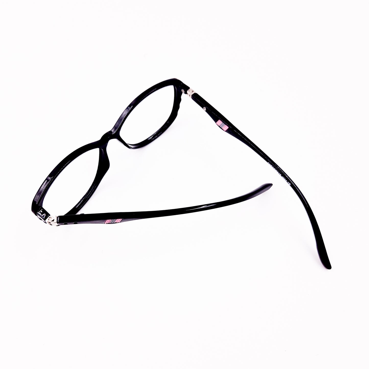 Cateye black glasses