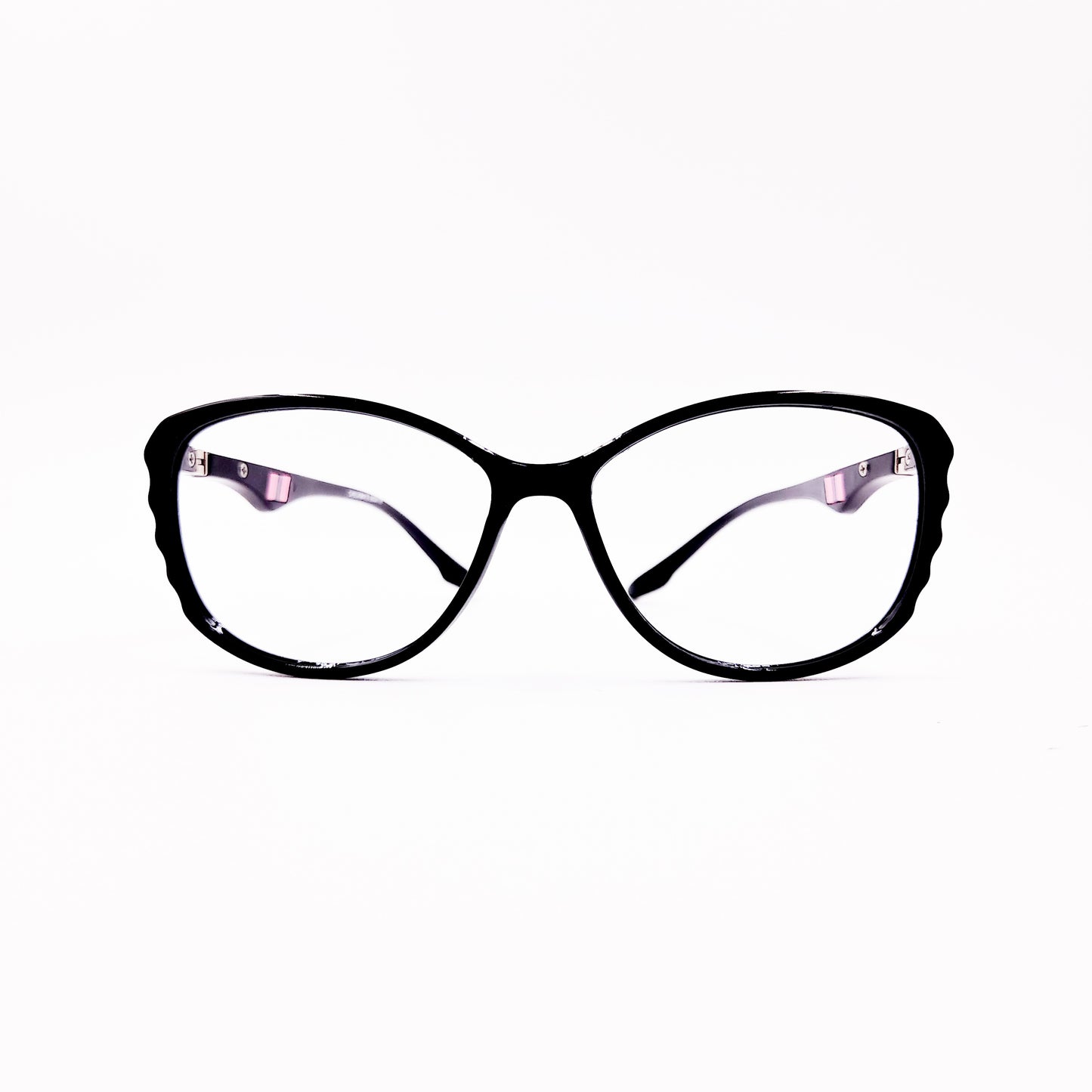 Cateye black glasses
