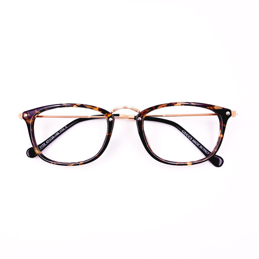 Rectangular printed glasses