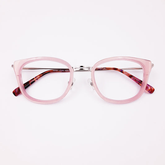 Pink metal glasses