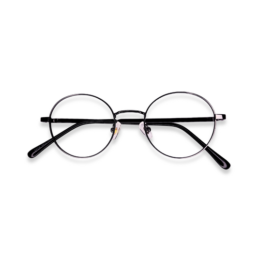 Round metal glasses