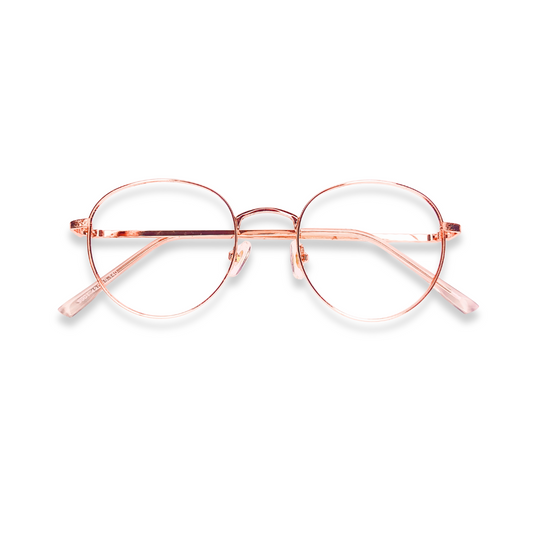 Golden metal glasses
