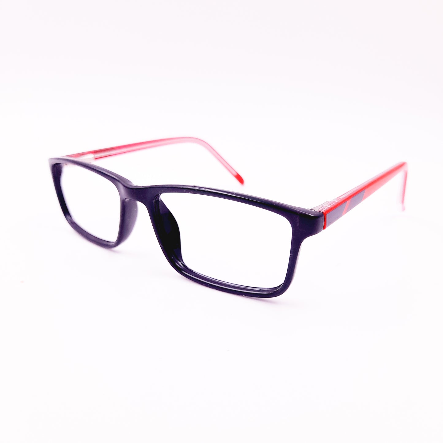 Black and red kids glasses