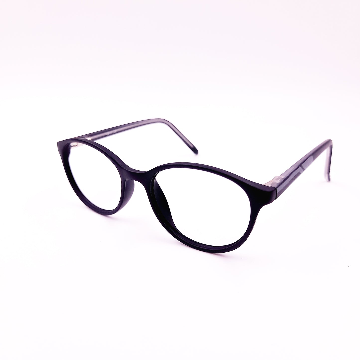 Cat eye black kids glasses