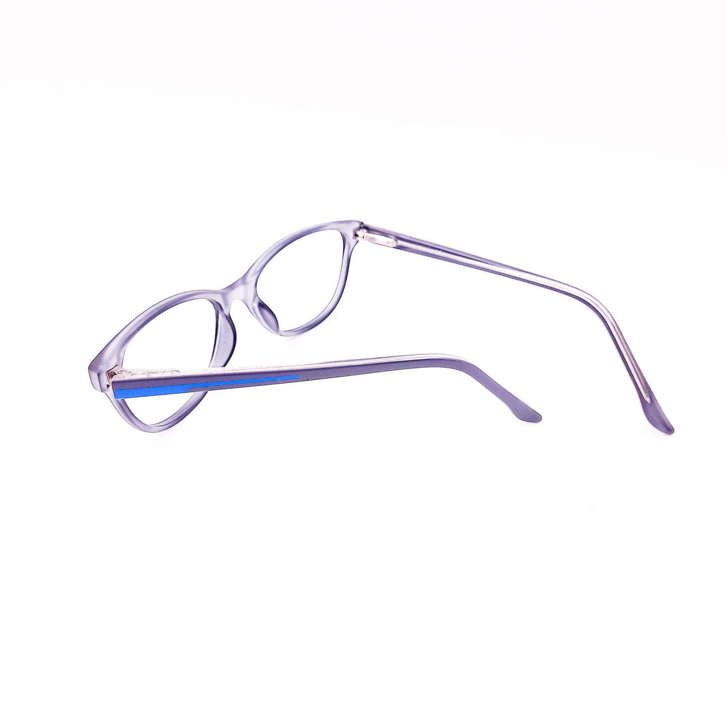 Transparent grey kids glasses