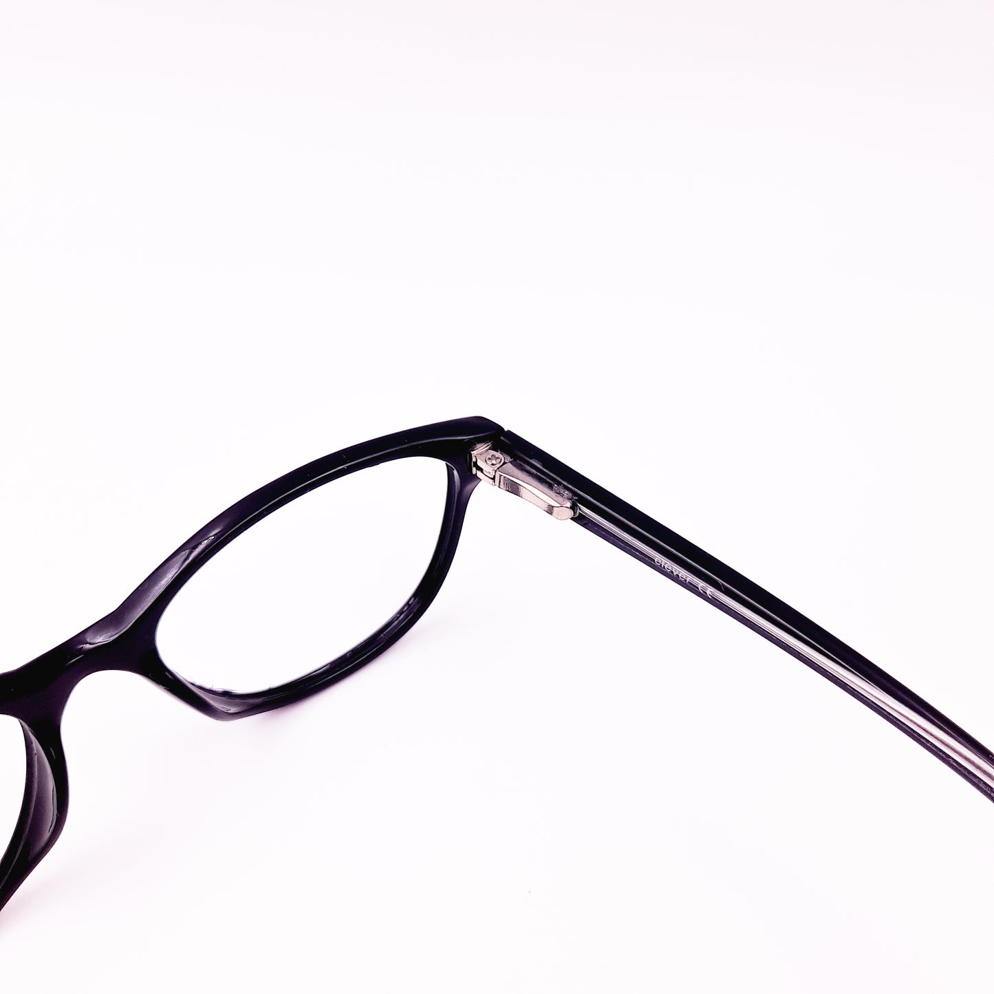 Cat eye black kids glasses