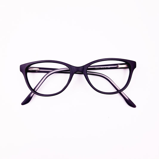 Cat eye black kids glasses