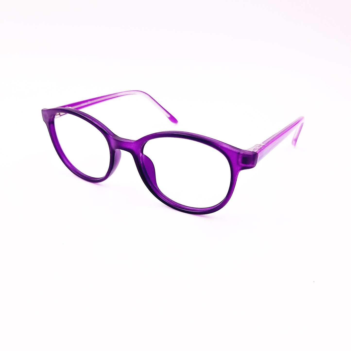 Purple kids glasses